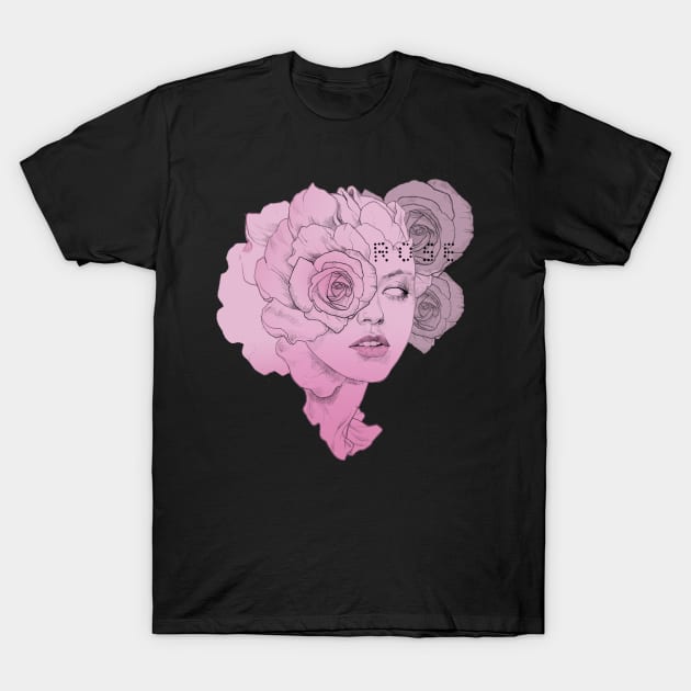 Rose T-Shirt by shany atzmon